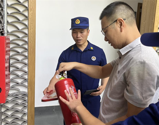 【筑牢安全“防火墙”】符阳文旅公司与尧坝消防站建立“月查季练”联动机制